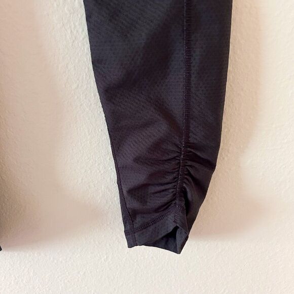 Prana‎ Leggings Women's S Charcoal Textured Yoga Running Athletic Scrunched - Picture 5 of 5